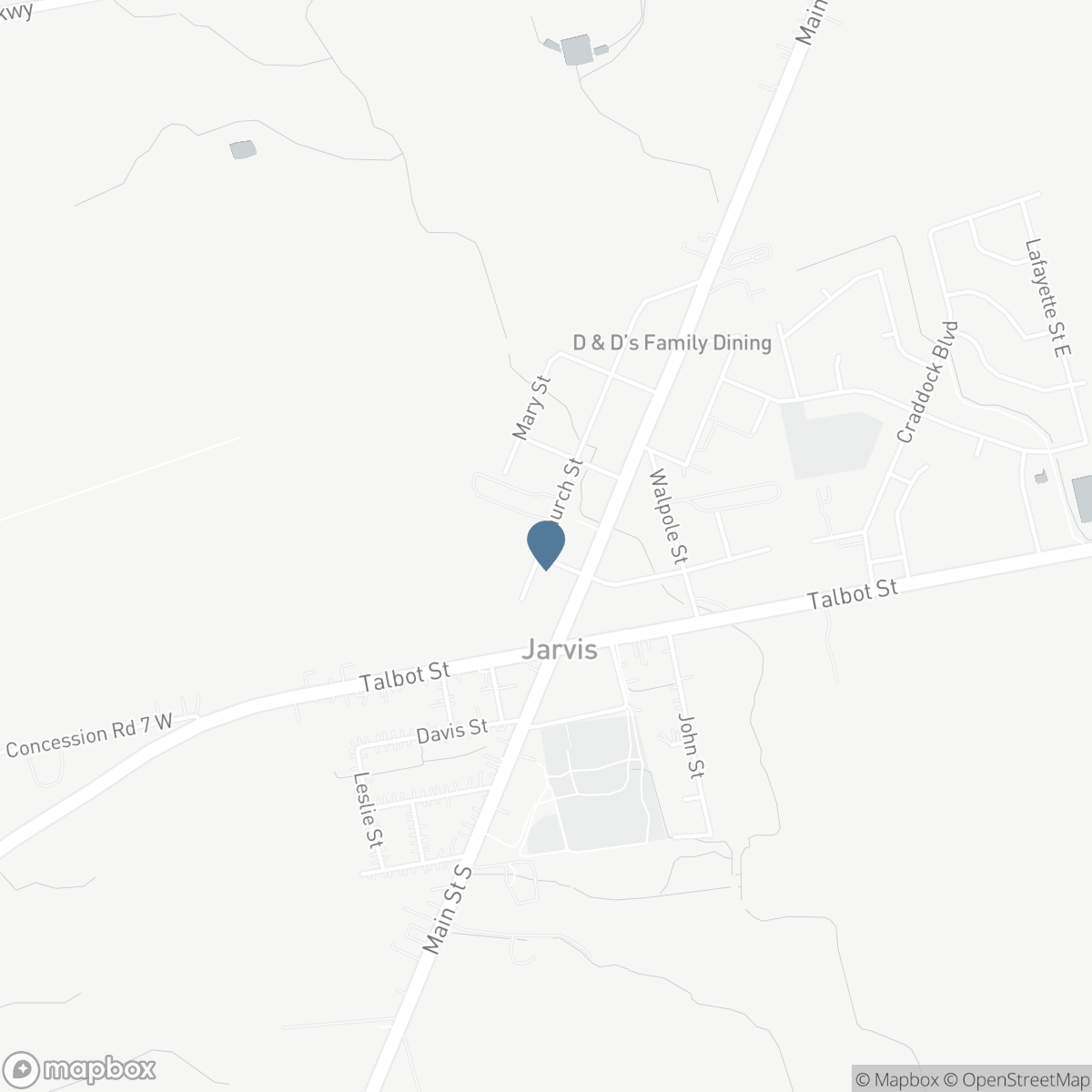 16 CHURCH Street, Jarvis, Ontario N0A 1J0